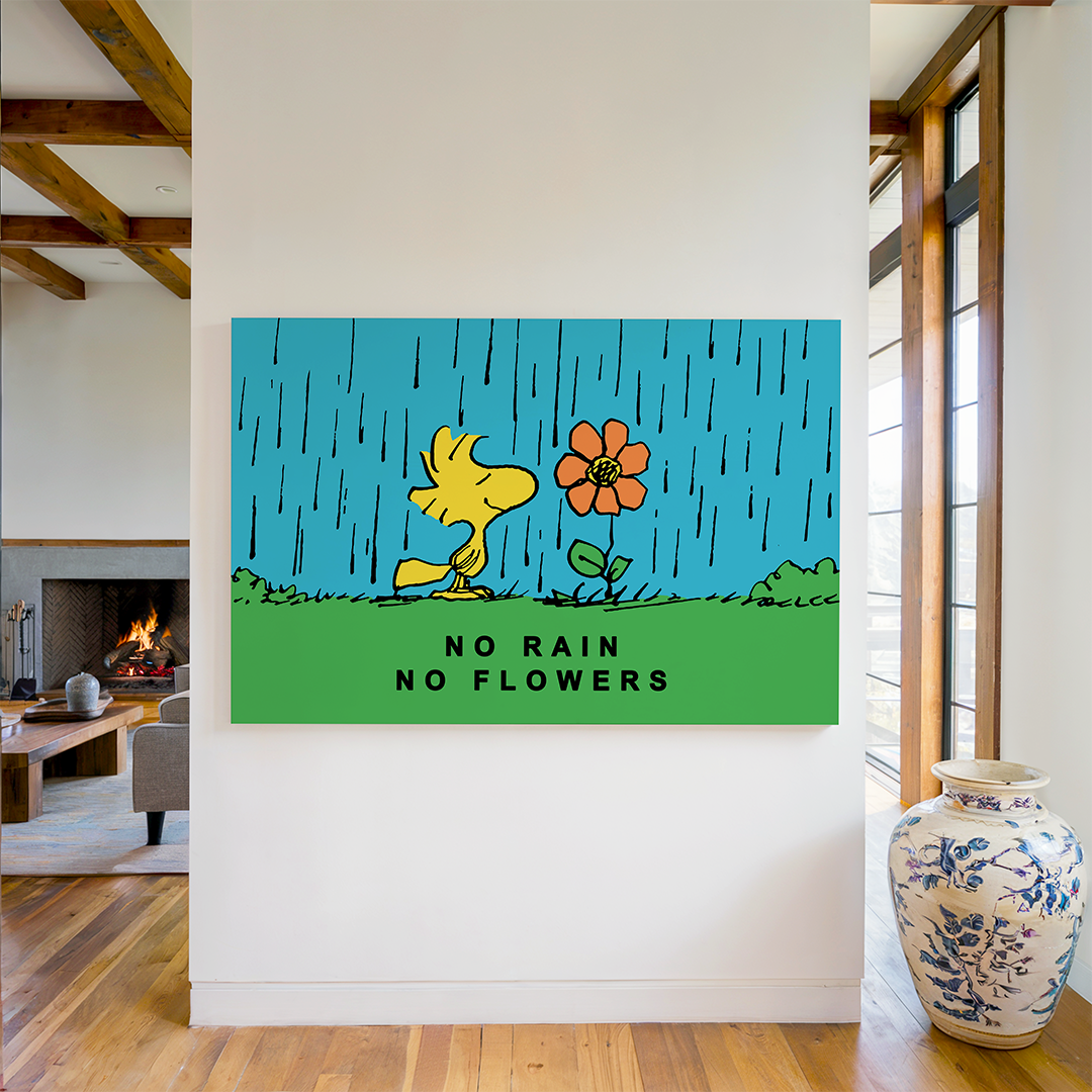 PEANUTS - No Rain No Flowers