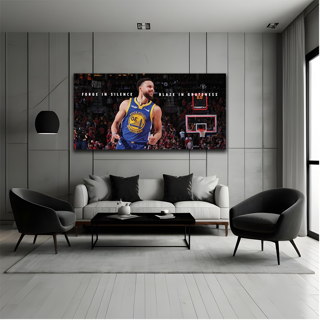 Stephen Curry Force in silenc.....