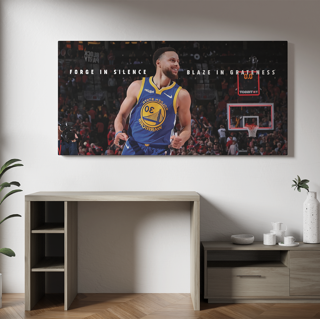 Stephen Curry Force in silenc.....